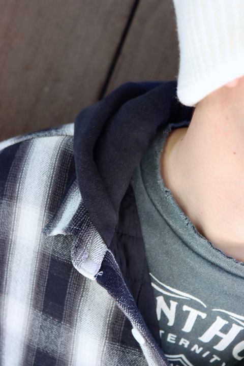 ©SAINT Mxxxxxx セントマイケル 23AW CHECK SHIRT PARKAスタイル