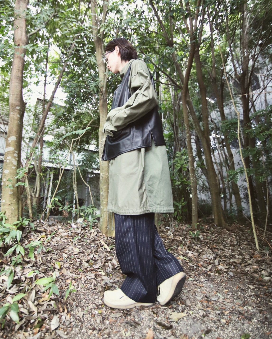 TapWater タップウォーター 23AW Sheep Leather Vestスタイル