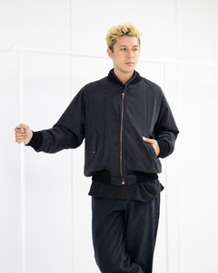 アプレッセ 2025 STYLE2 Silk Padding Jacket(25AAP-01-29)BLACK☆9月27日(土)発売！