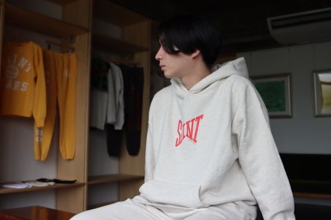 ©SAINT M×××××× HOODIE_LOGO(SM-A21-0000-033) style.2021.9.3.