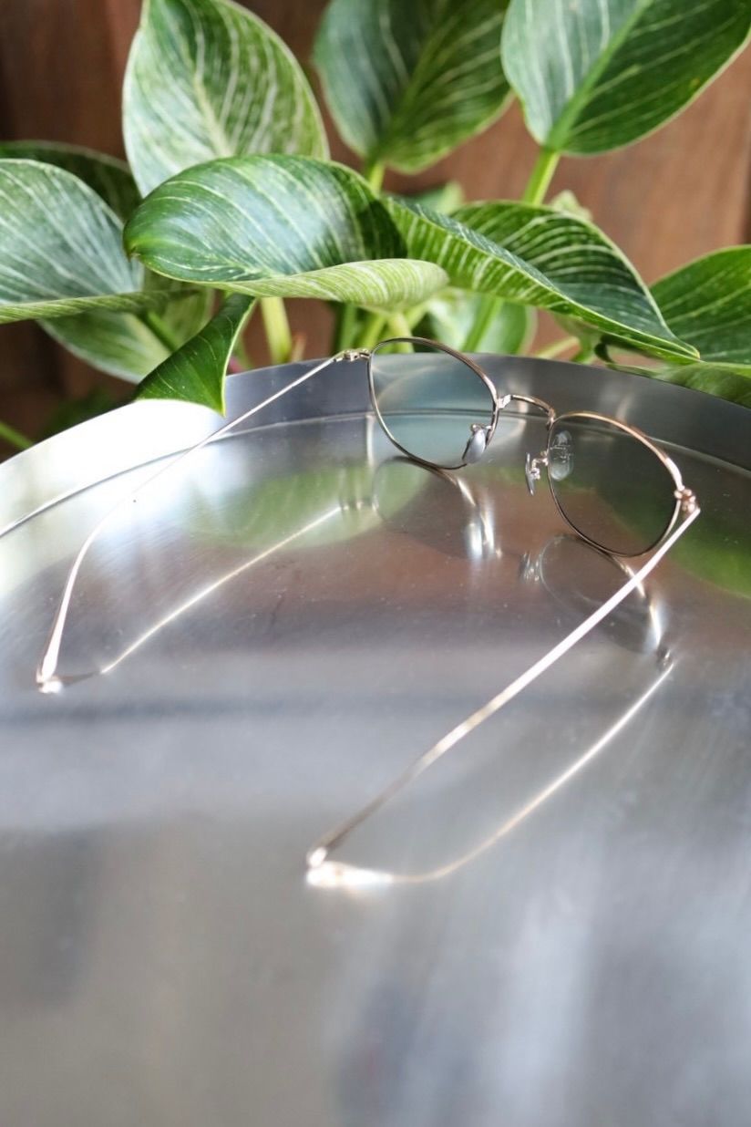 ノチノオプティカル KOUGETSU NOCHINO-N13 #4 CHAMPAGNE GOLD × GREY GREEN to GREY (調光モデル)☆11月22日(土)発売！