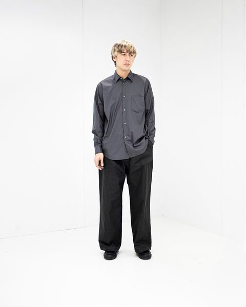 グラフペーパー Broad Regular Collar Shirt 2月14日(土)新作発売！