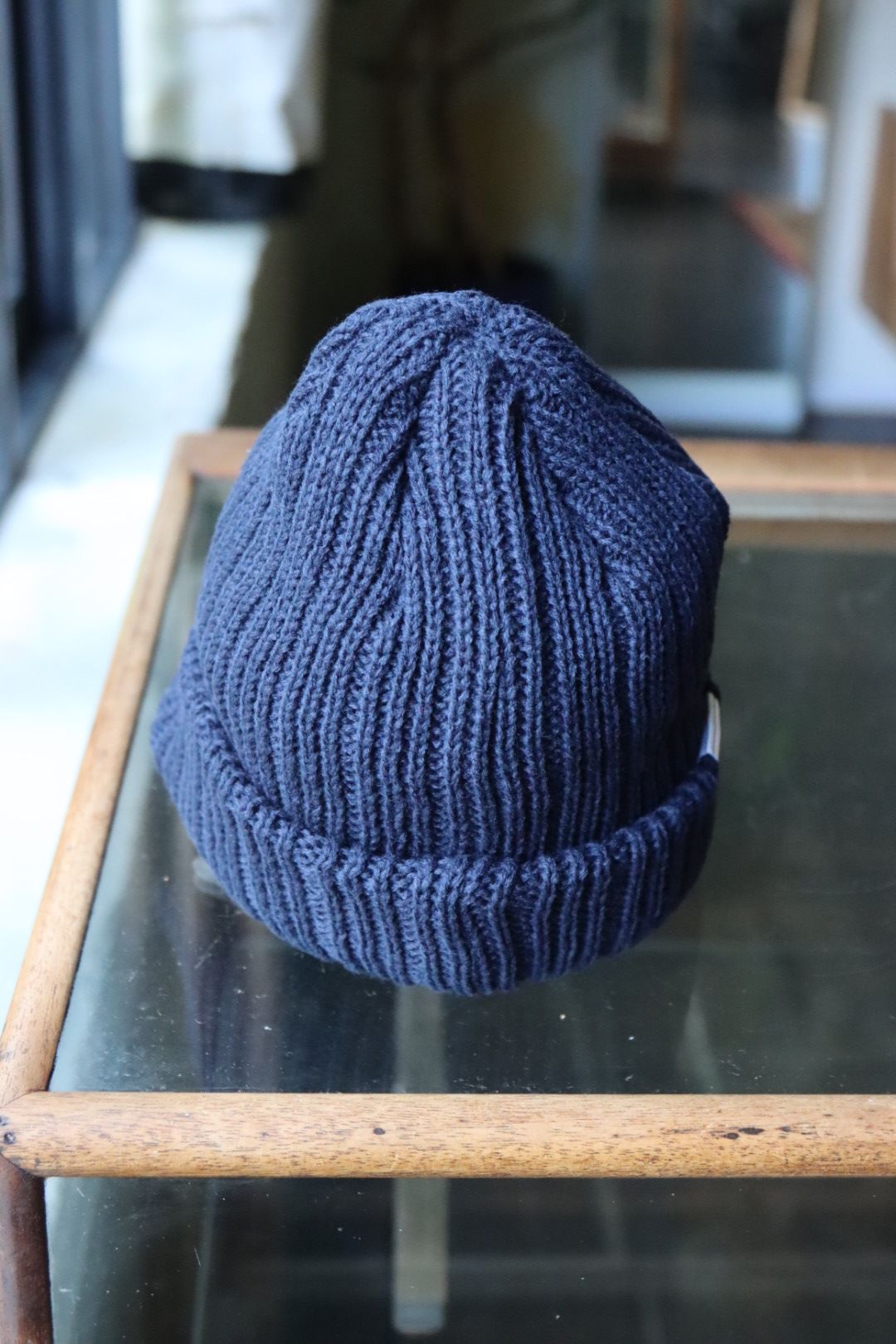 S.F.C 23FW BRIM KNIT CAP(SFCFW23AC03)Navy☆10月14日(土)発売！