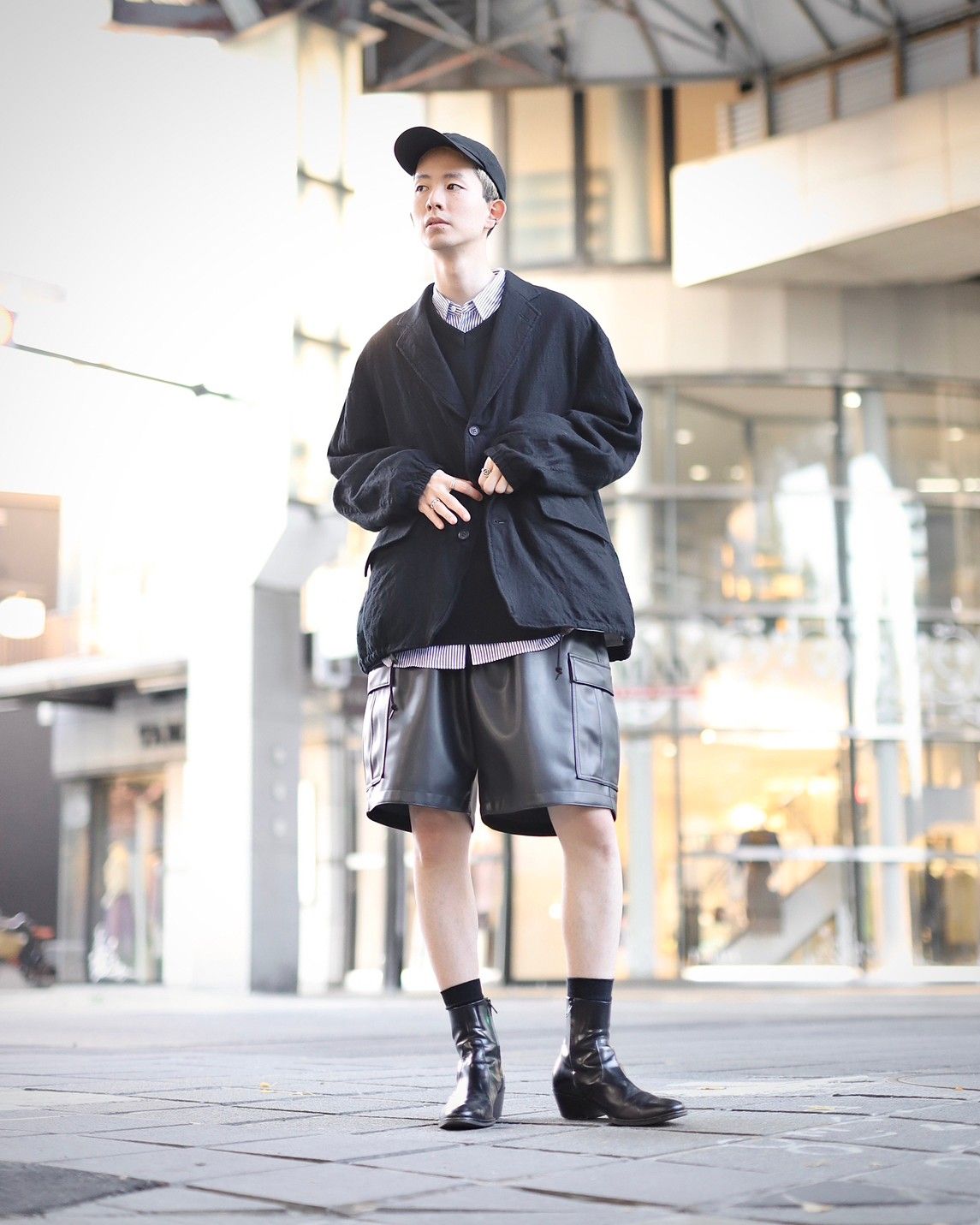 COMME des GARCONS SHIRT 23SS 縮絨Aラインジャケット-