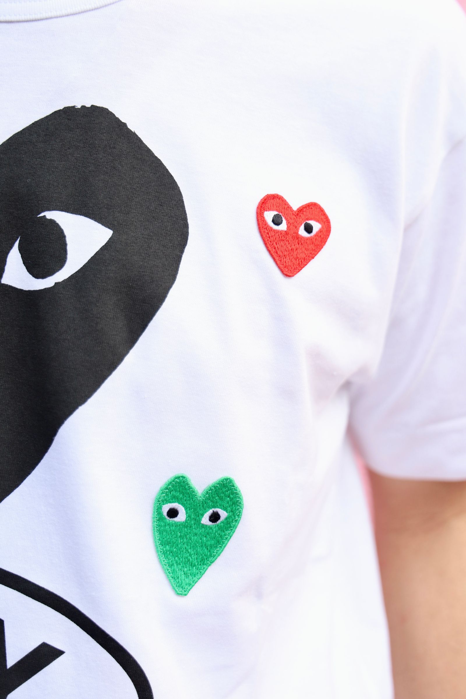 PLAY COMME des GARCONS - PLAYプレイコムデギャルソン レッド