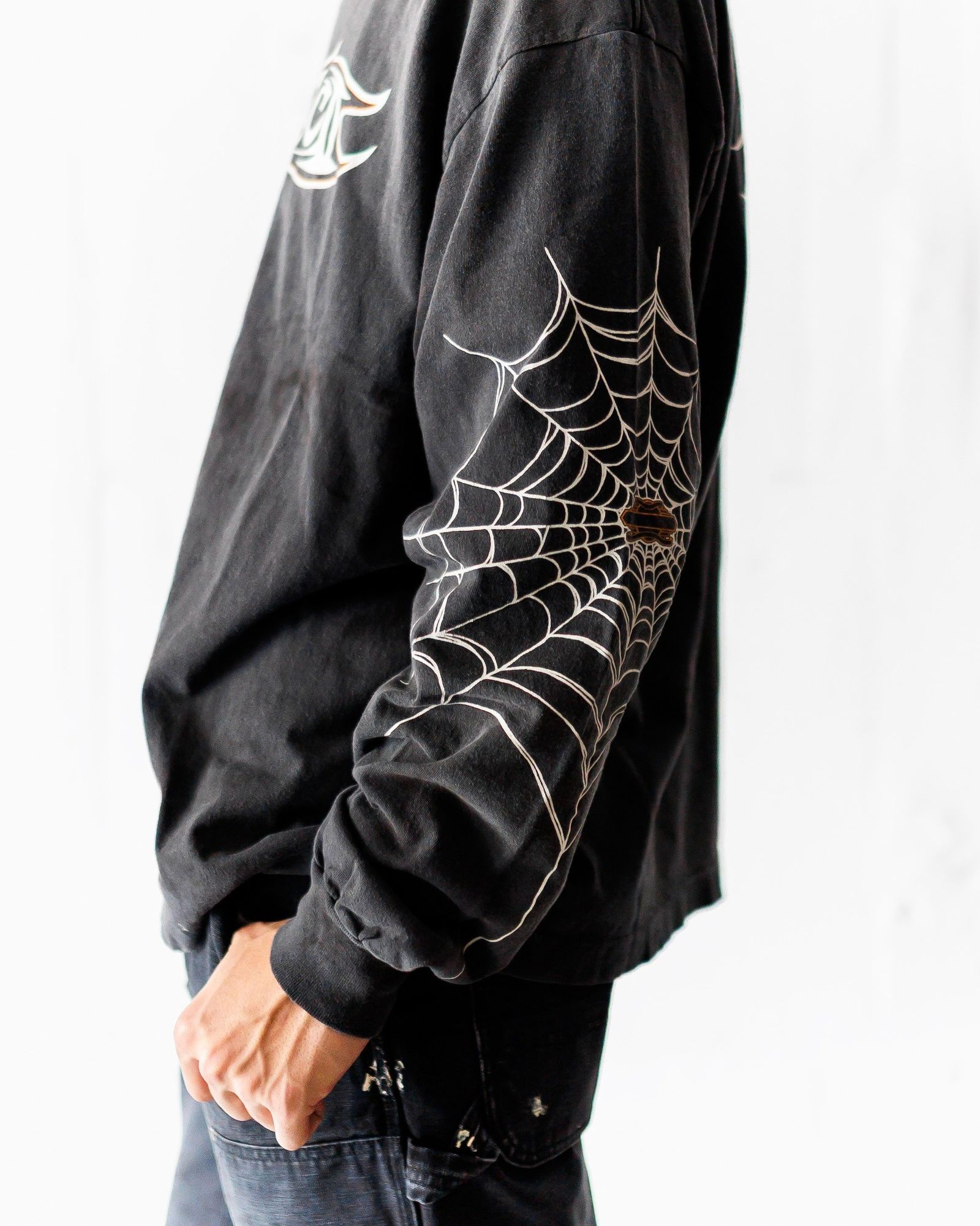セントマイケル25SS INSANITY ML_LS TEE(SM-HR8-0000-C41)BLACK