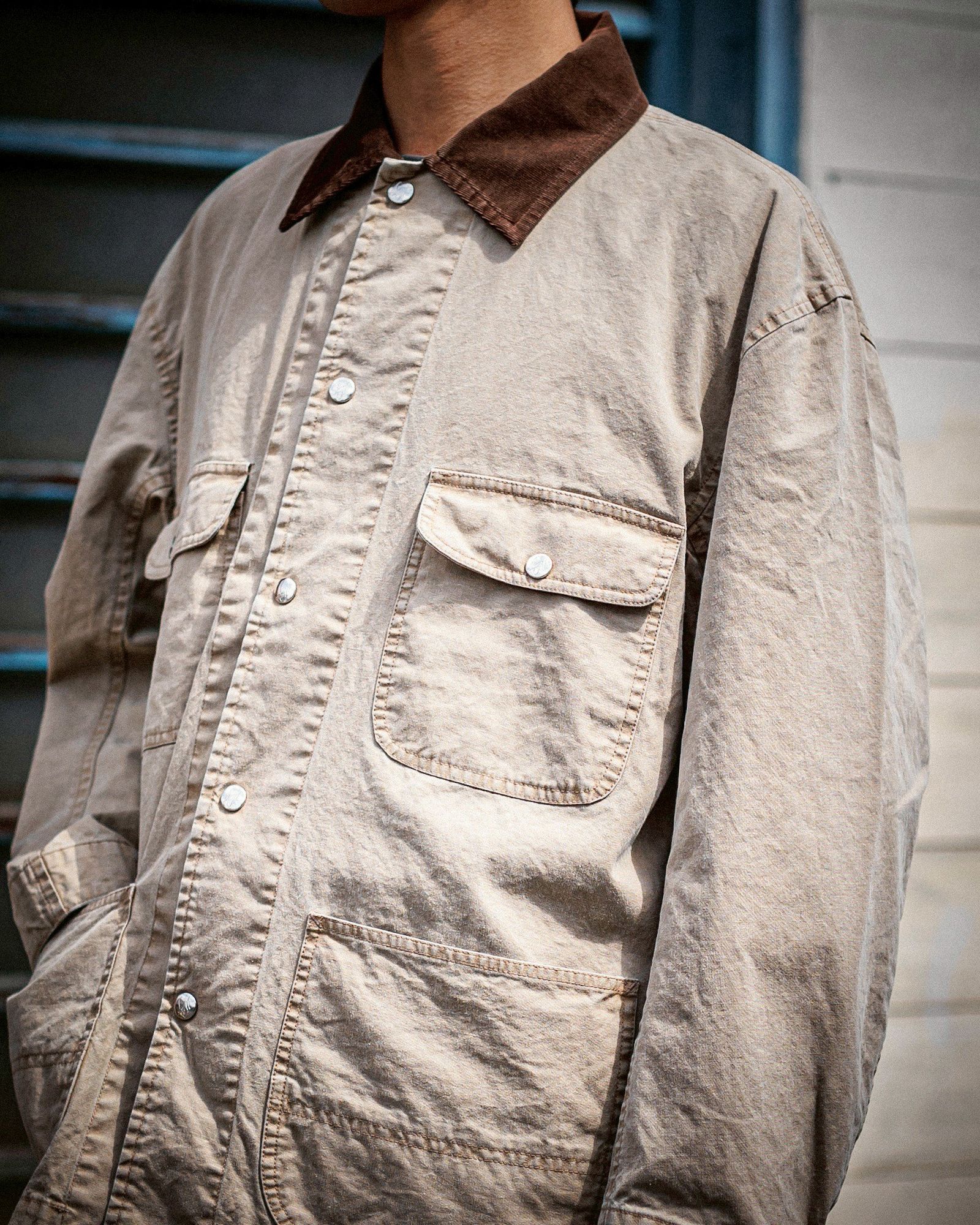 LASTMAN OX CHORE JACKET 試着のみ 美品 M