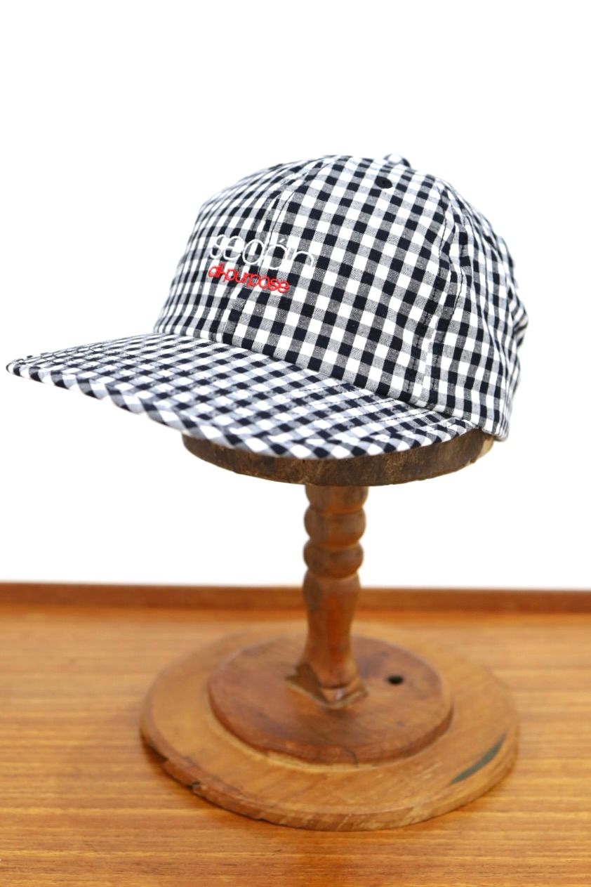 セダンオールパーパス SS26 Classic Logo Cotton Linen Cap(SD26S-CP04)Gingham Plaid☆3月20日(金)発売！