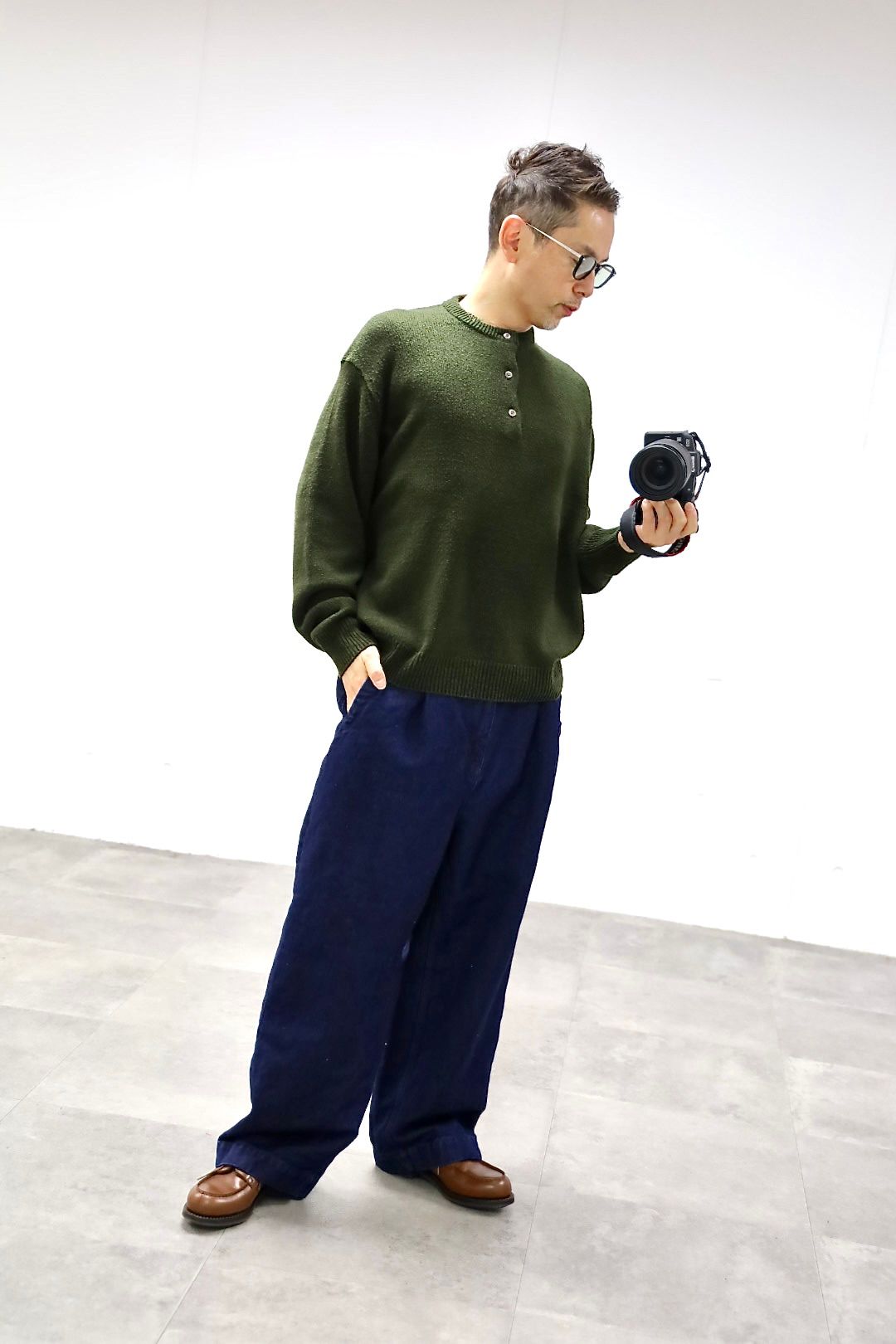 Gurank CL denim work pantsスタイル20260117