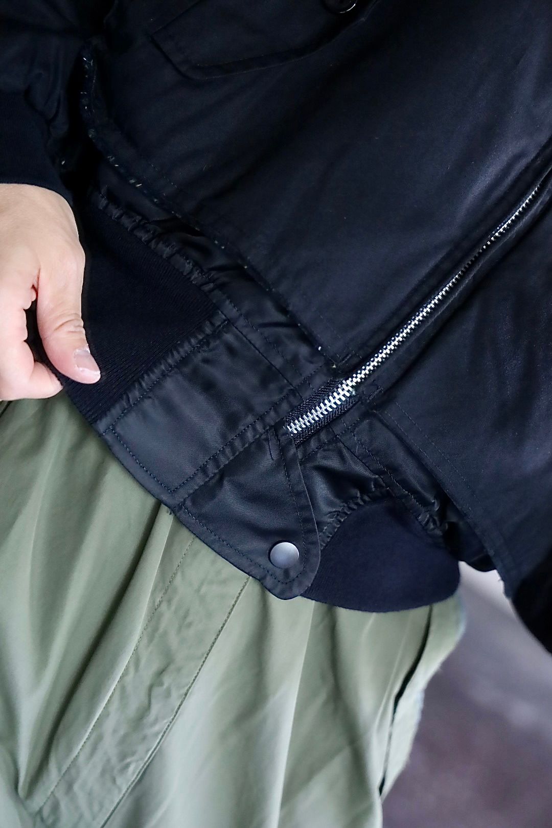 ヨーク 25FW CONNECTED HARRINGTON FLIGHT JACKET(YK25FW01026B)BLACK☆9月6日(土)発売！