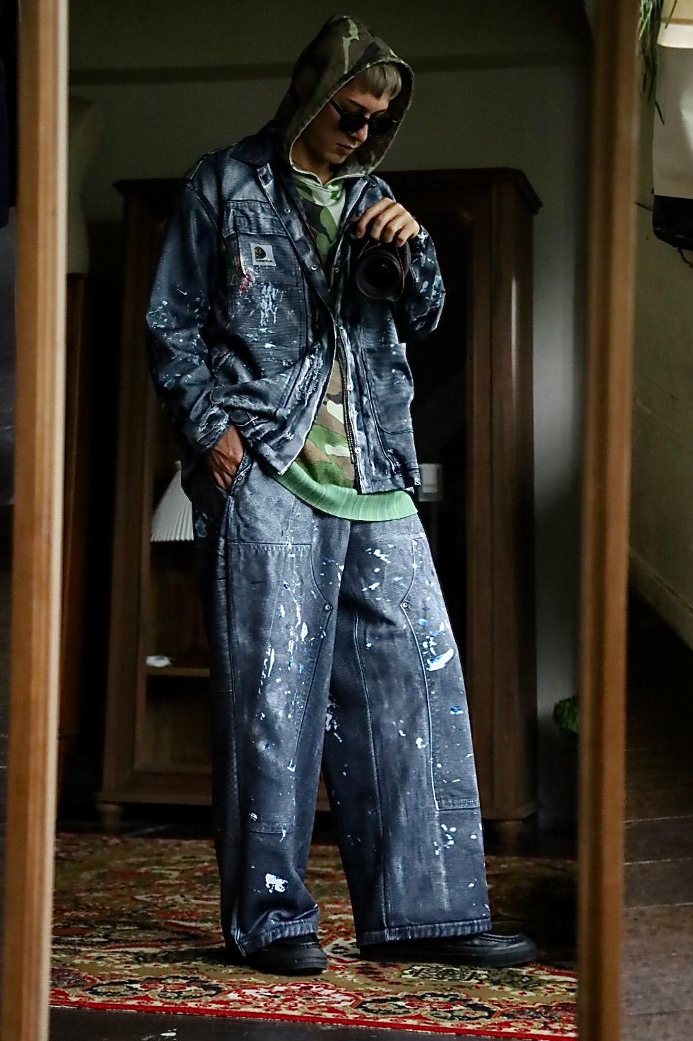 TALKING ABOUT ABSTRACTION ART REPLICA PARKA PICK UP STYLE