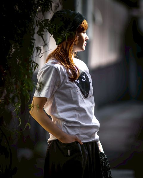 PLAY COMME des GARCONS 新作BLACKエンブレムメッシュTシャツ style.2025.12.6