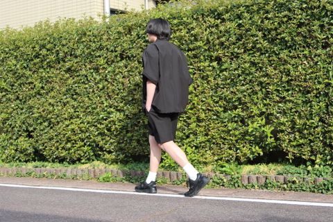 is-ness BALLOON WIDE SHIRT(1022SSSH03) style.2022.4.25