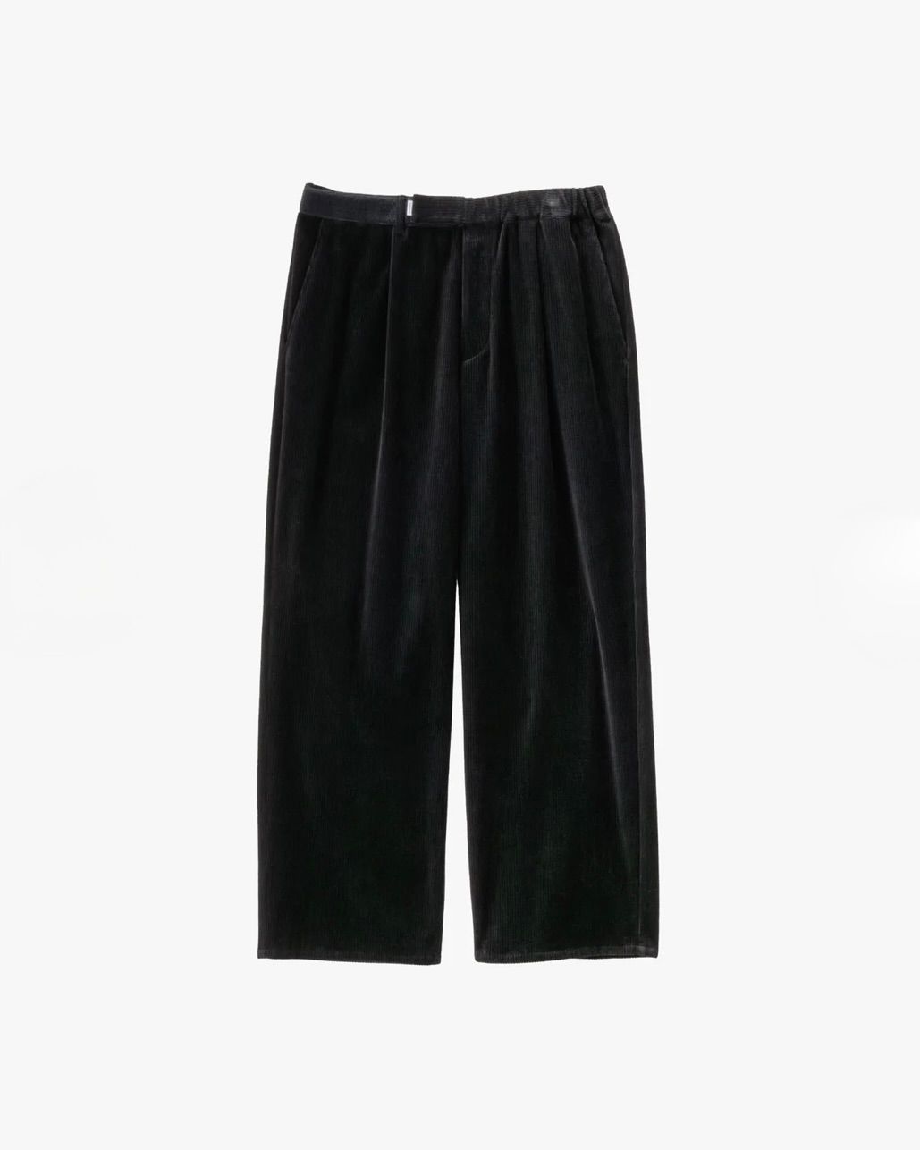 グラフペーパー Soft Knit Corduroy Wide Tapered Chef Pants(GM263-40112B)BLACK☆9月5日(土)発売！