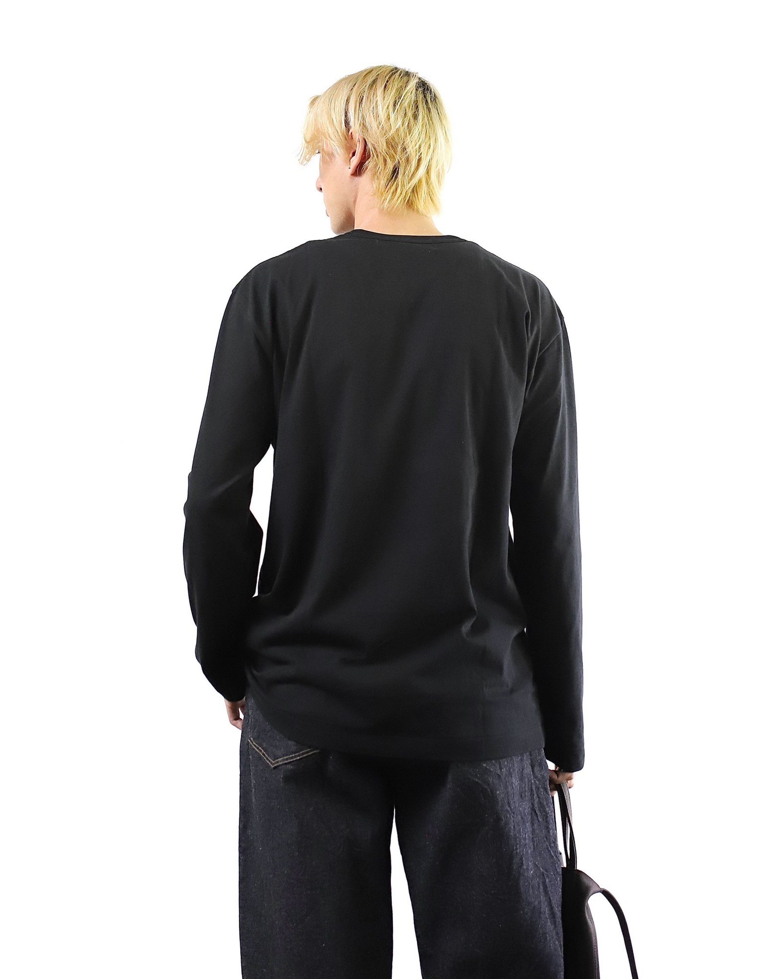 PLAY COMME des GARCONS 24SS PLAY VERTICAL 4 HEART L/S T-SHIRT