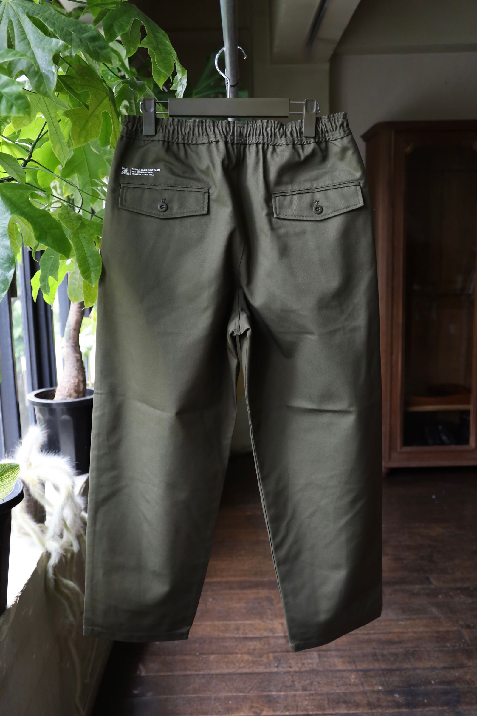 フレッシュサービス FDS SERVICE WORK CHINO PANTS (FDS252-40115)KHAKI