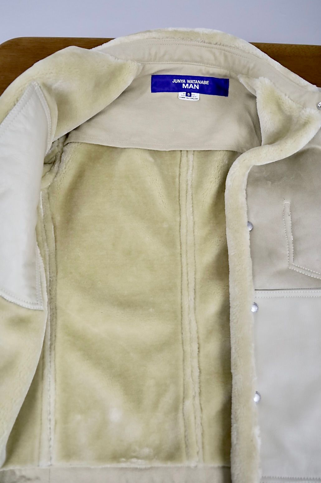 ジュンヤワタナベマン 25AW エステルボアムートンレザージャケット(WP-J025-051)☆11月1日(土)発売！