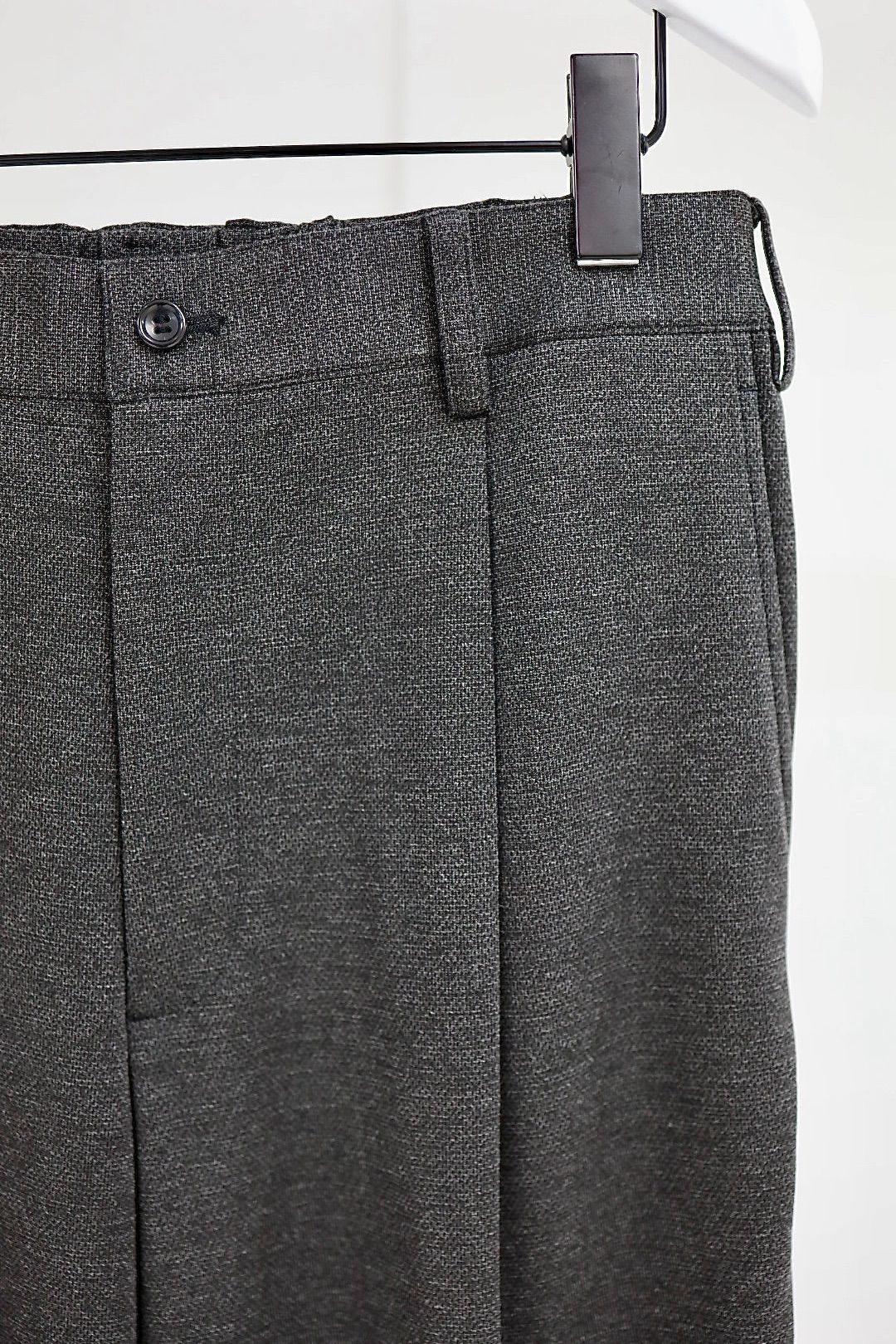 グラフペーパー 25AW SIDOGRAS Melange Ponte Wide Tapered Slacks(GM254-40051)GRAY☆11月29日(土)発売！
