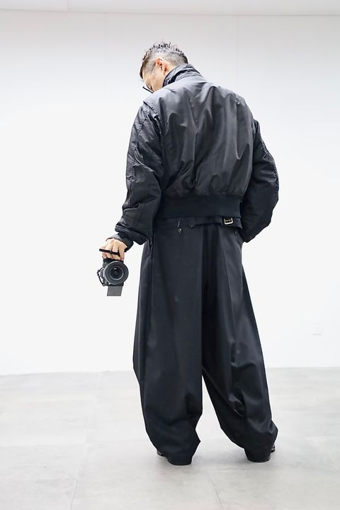 YOKE ヨーク26SS Connected Military Blouson CWU*L-2B"BLACK"スタイル
