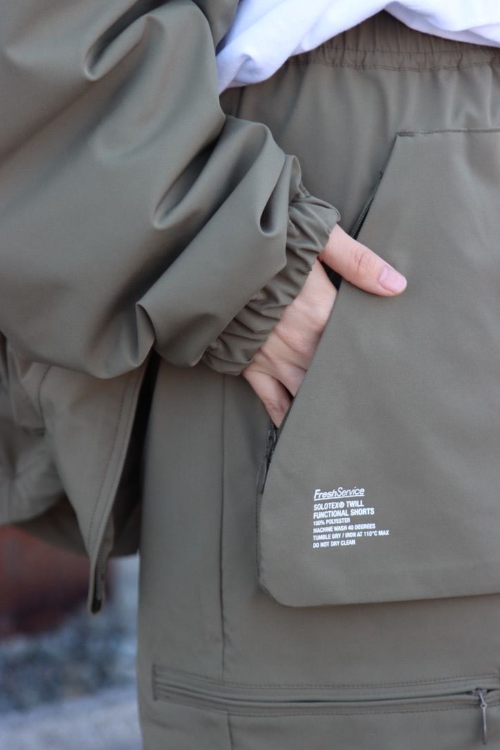 FreshService 新作SOLOTEX TWILL FUNCTIONAL BLOUSON syle