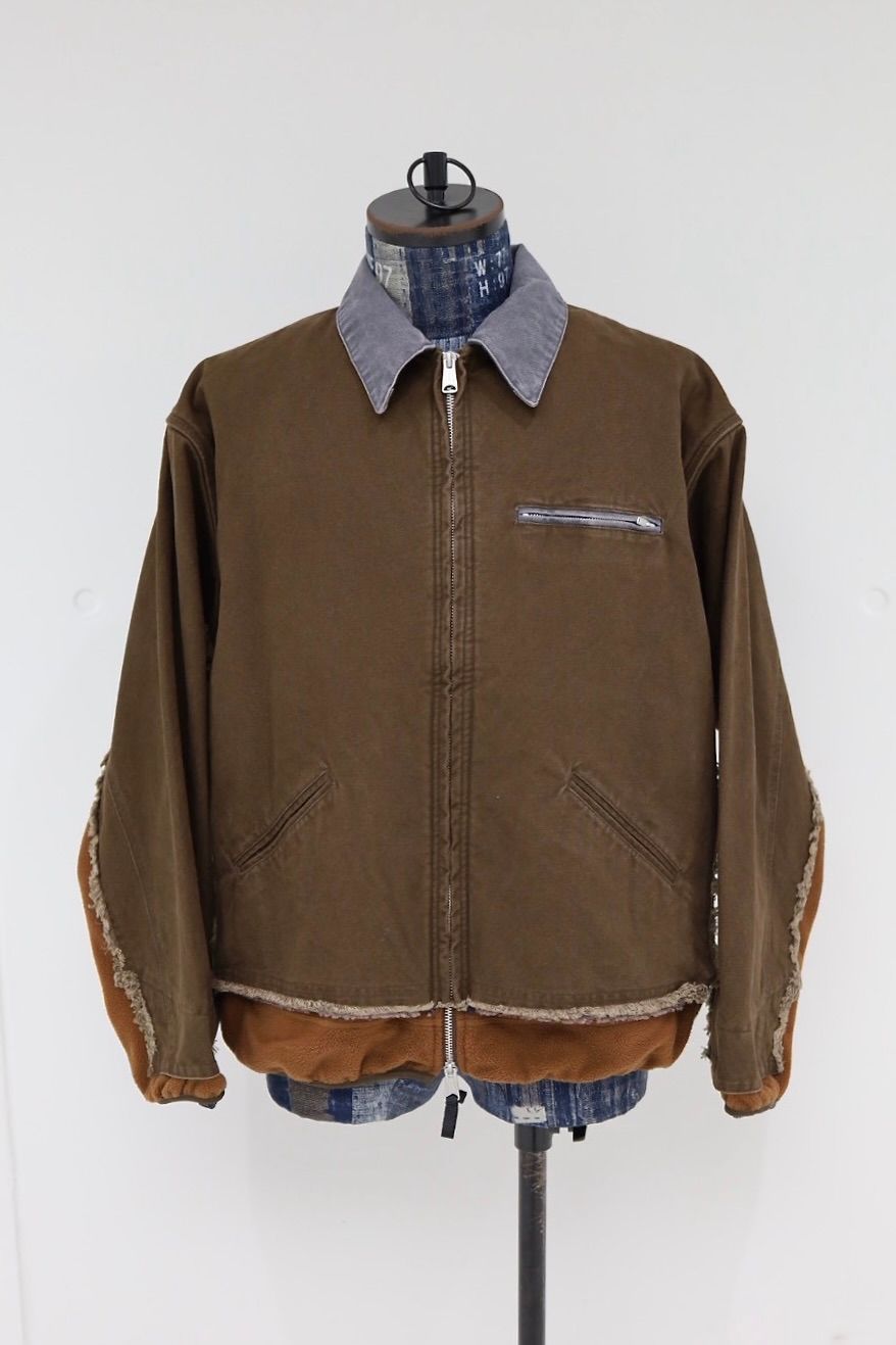 YOKE ヨーク26SS Connected Work Jacket(YK26SS01195B)BROWN☆12月20日(土)発売！