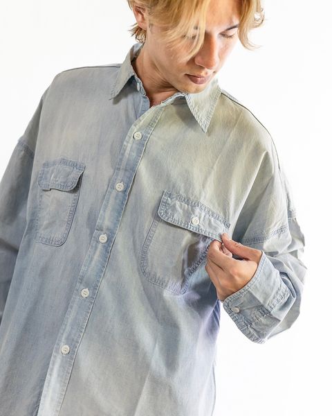 SAINT Mxxxxxx SHIRT/BLUE style 8月10日(土)新作発売！