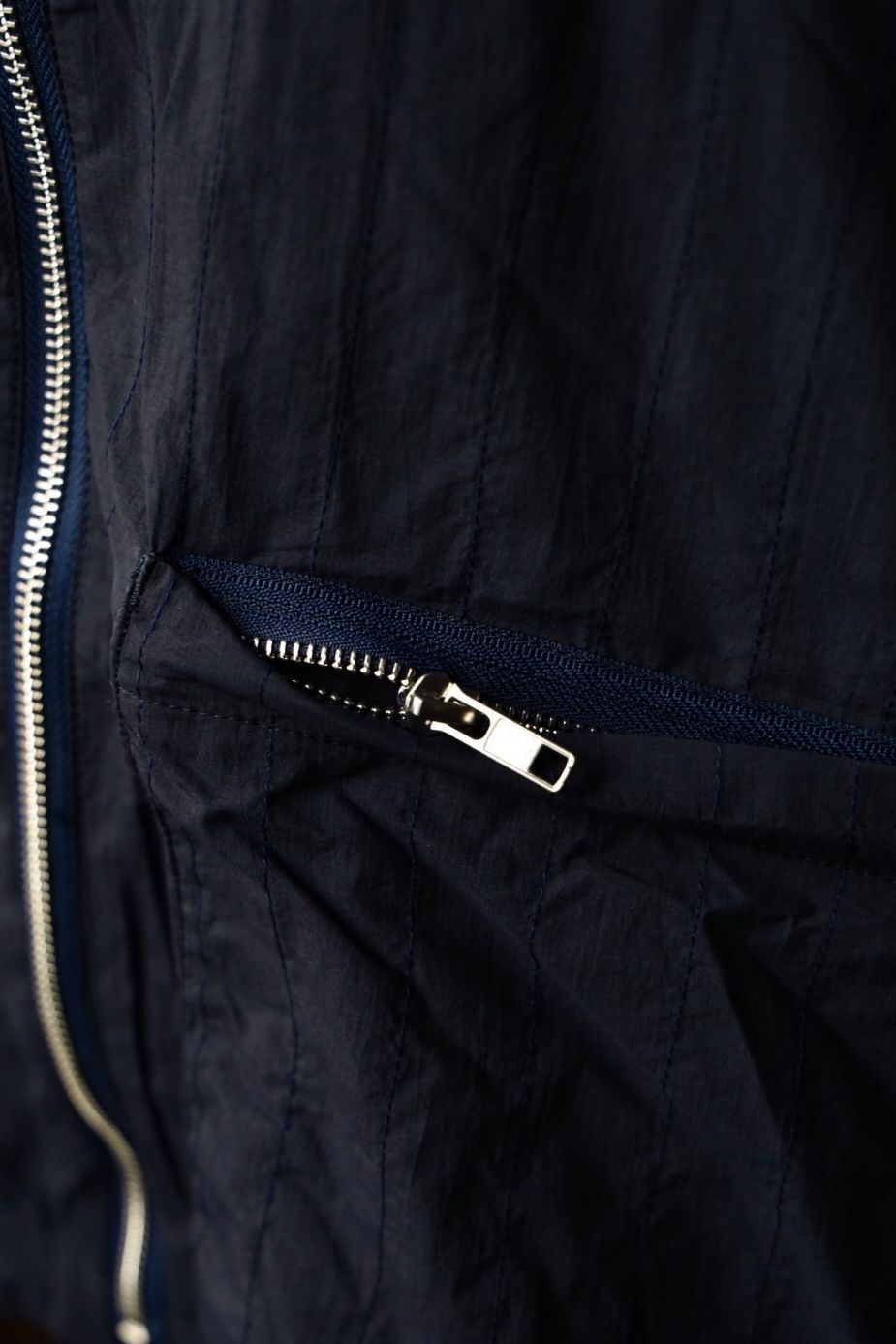 S.F.C 25SS エスエフシー STITCHED ZIP VEST(SFCSS25J05)Navy
