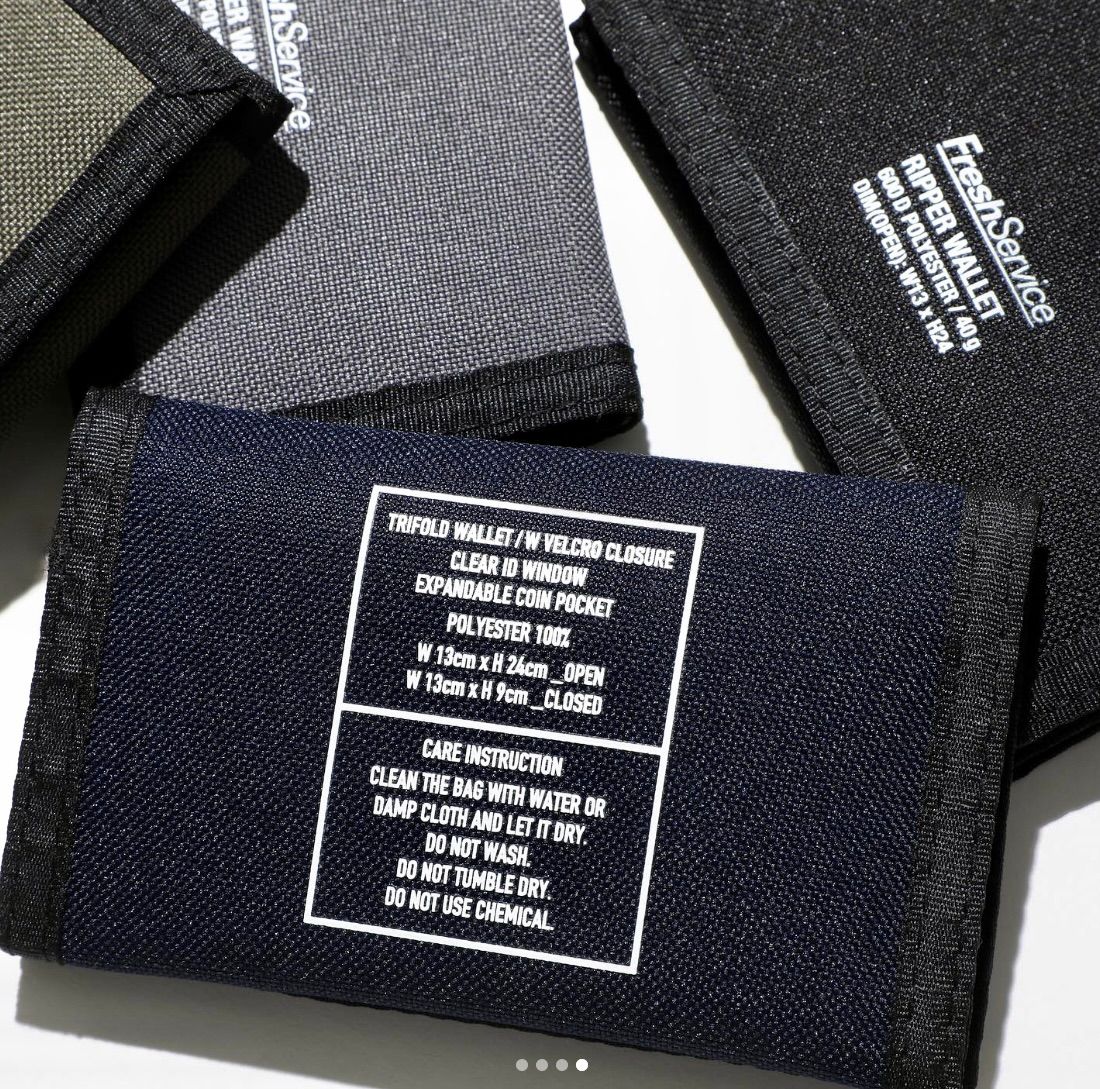フレッシュサービス財布PIPPER WALLET(FSW-23-AC_139)NAVY