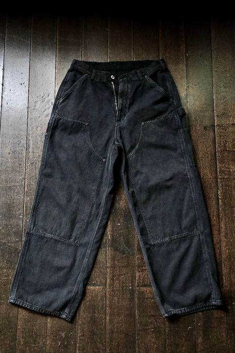 Silk Hemp Double Knee Pants( 24AAP-04-10H )BLACK7月27日(土)発売！