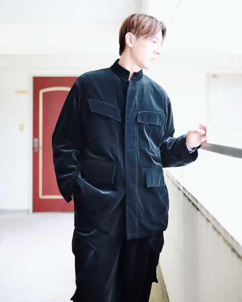 blurhms ブラームス 23FW Velvetセットアップスタイル