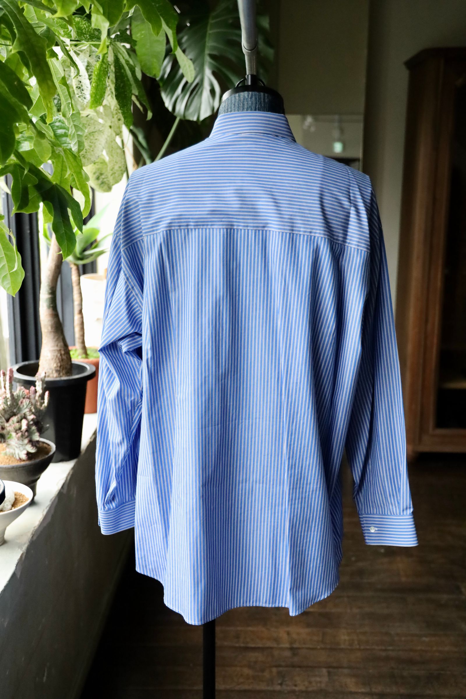 トップス Graphpaper Oversized RegularCollar Shirt Graphpaper Broad L/S Oversized Regular Collar Shirt Pale