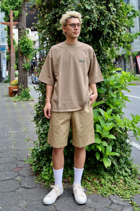 FreshService VIBTEX for FreshService S/S CREW NECK TEE (BEIGE) 5月31日(土)新作発売！