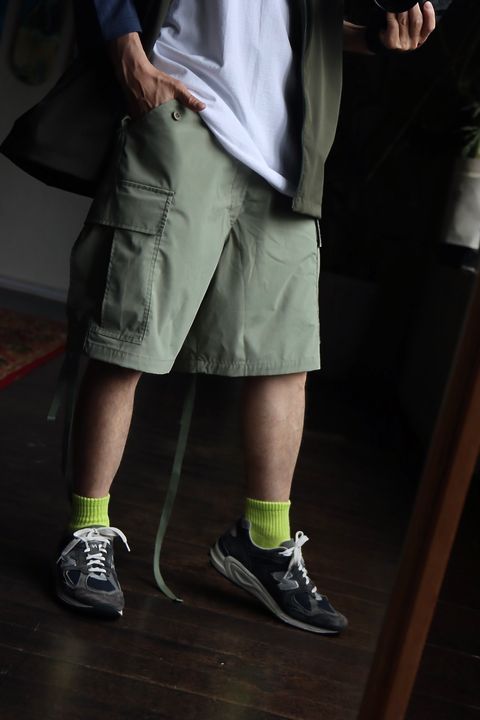 FreshService MICRO TYPEWRITER CARGO SHORTSスタイル