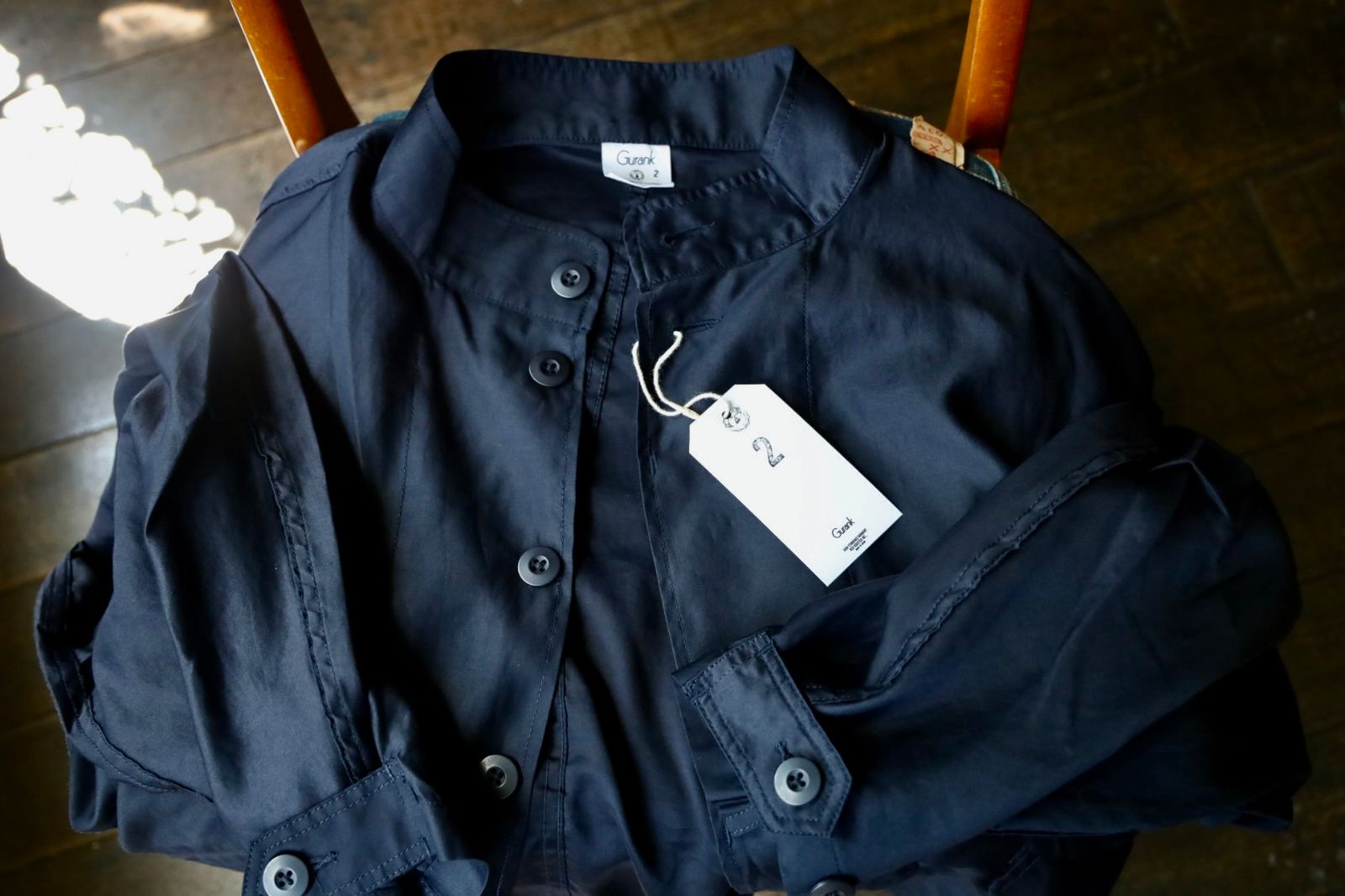 Gurank 25FW グランク ファティーグジャケットLM fatigue jk (2557)NAVY