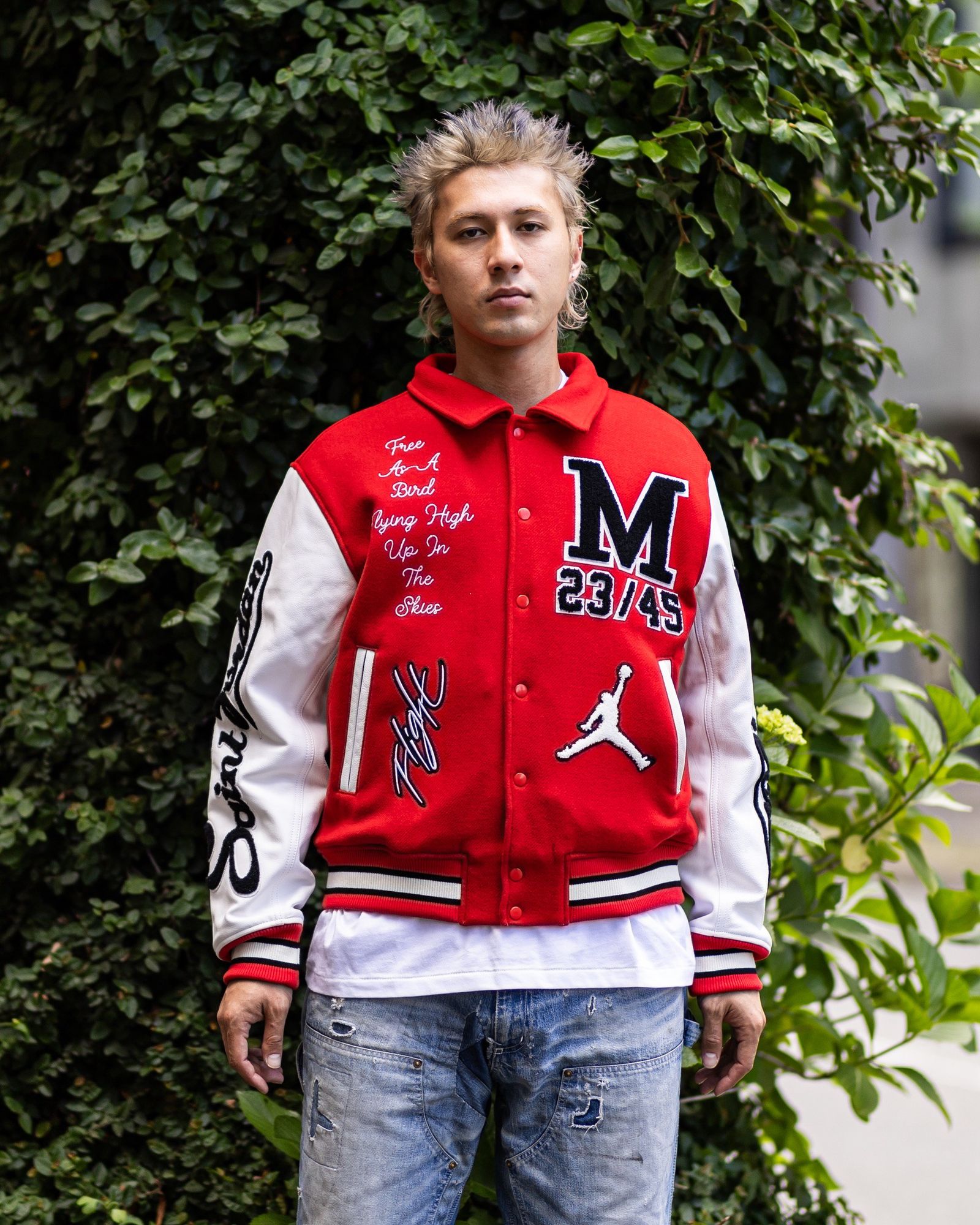 JORDAN BRAND × ©SAINT MXXXXXX M J SM VARSITY JKT 5月23日(土)9:00~新作発売！