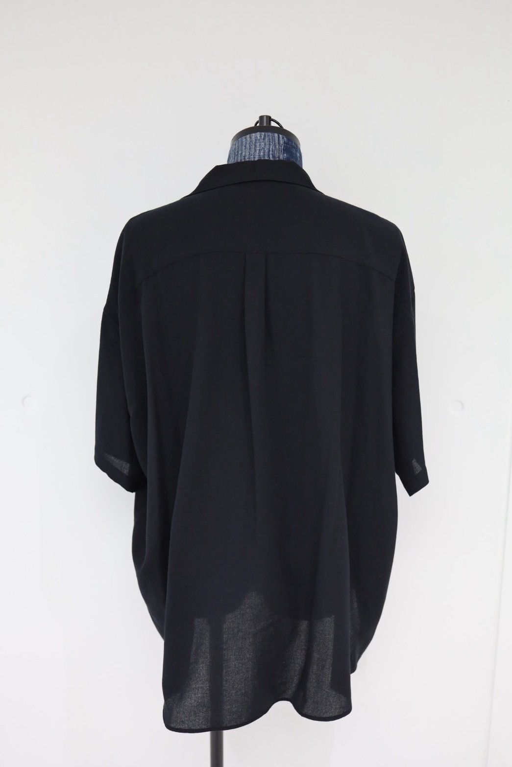 グラフペーパー 26SS Viscose Viyella S/S Sleeping Shirt(GM261-50457)BLACK☆3月14日(土)発売！