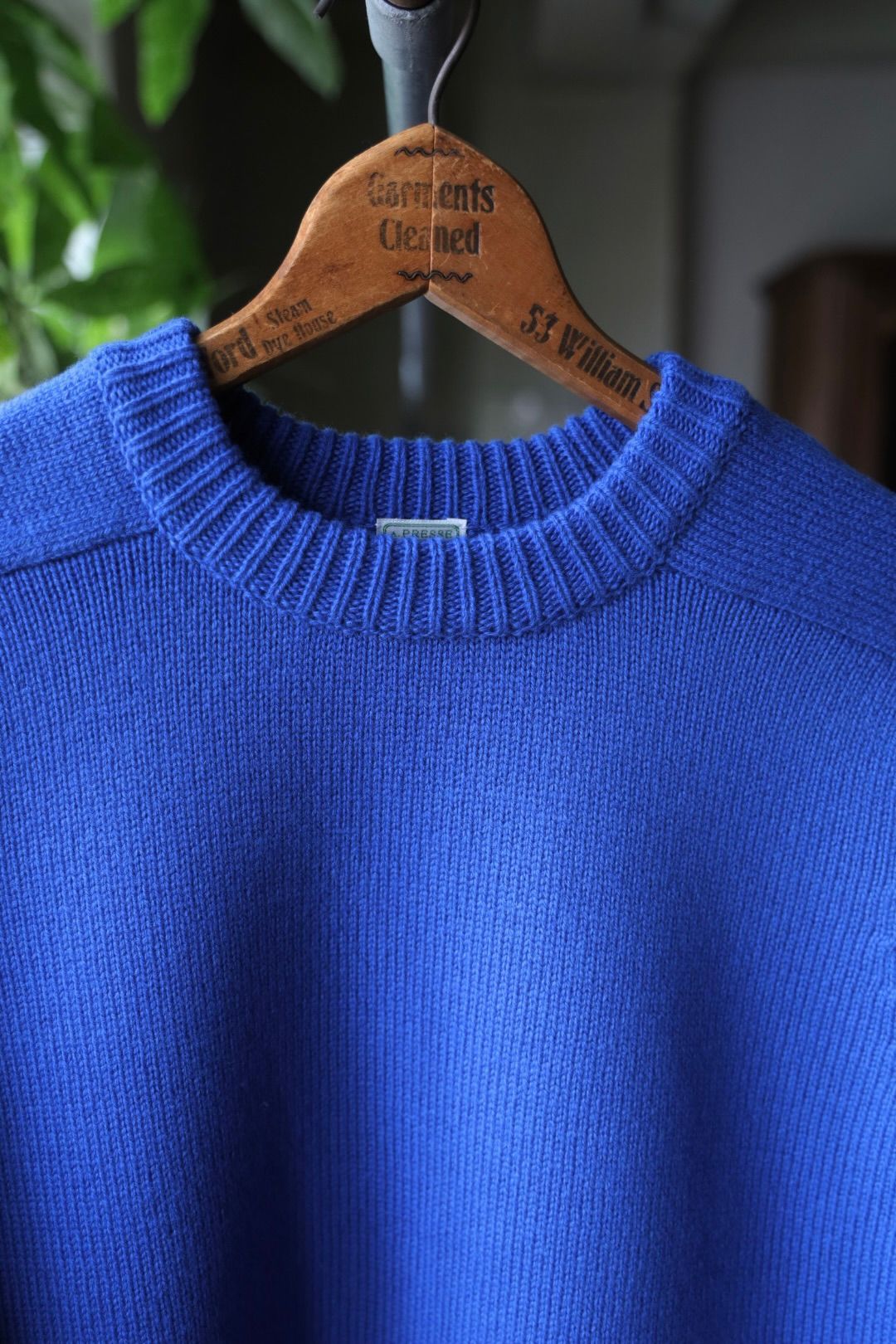 アプレッセ 2025 STYLE2 Pullover Sweater(25AAP-03-11)BLUE☆9月13日(土)発売！