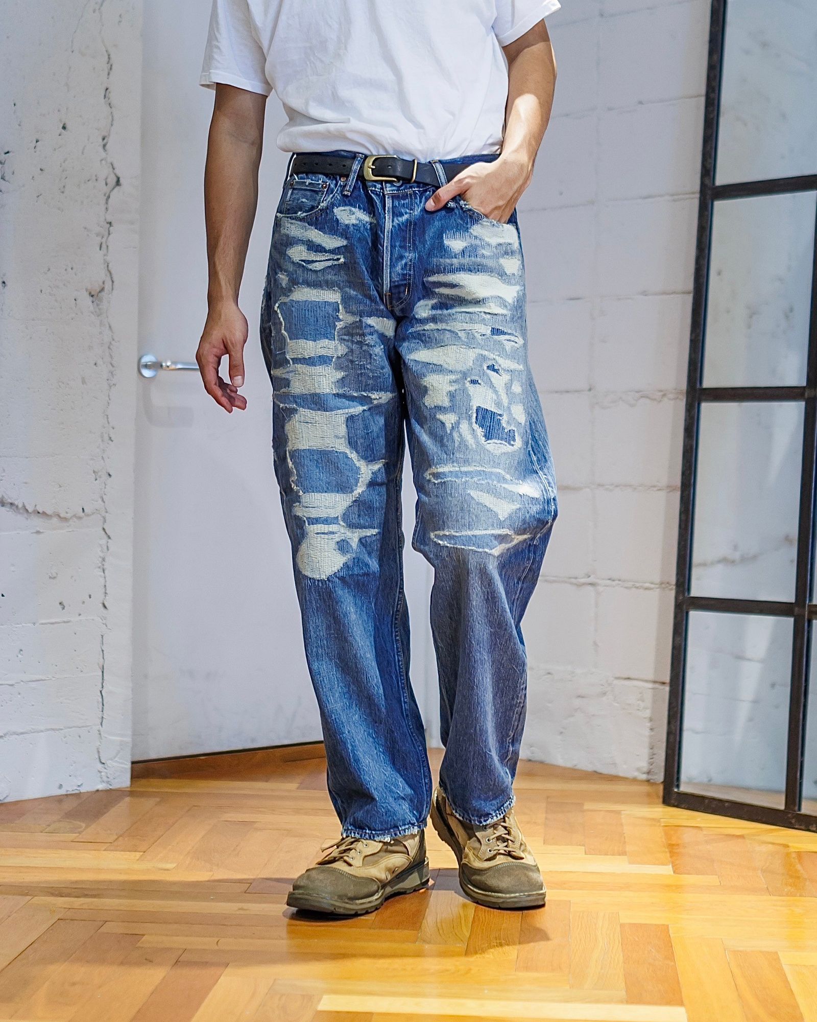 FDMTL - ファンダメンタル デニムCLASSIC STRAIGHT DENIM CS117(FA24/MG117)INDIGO | mark