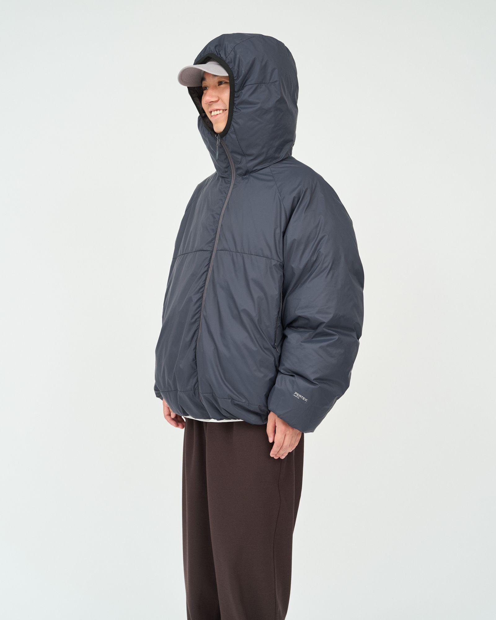 フレッシュサービス 26AW PERTEX® QUANTUM FUSION DOWN HOODED JACKET(FSC263-10101)TEAL BLUE☆10月17日(土)新作発売！