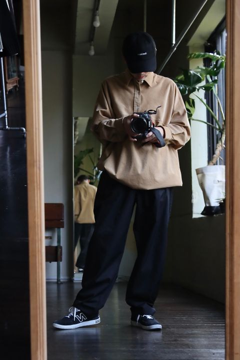 FreshService 22AW SPOT Corporate Easy Pants"BLACK"スタイル
