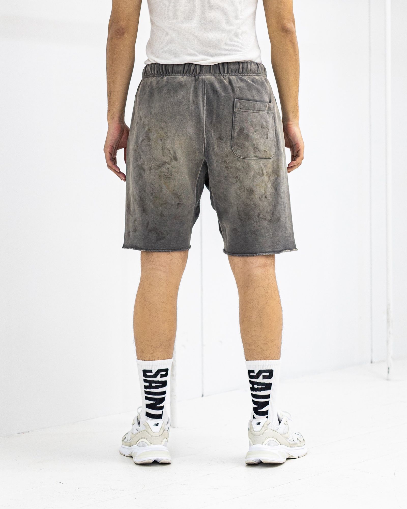 セントマイケル 26SS SAINT SWEAT SHORTS(SM-MK8-0000-069)CHARCOAL☆4月11日(土)発売！
