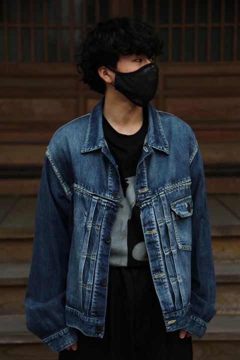 Yohji Yamamoto W-8オンスデニムジャケット(HD-Y08-057) style 2021.02.24.