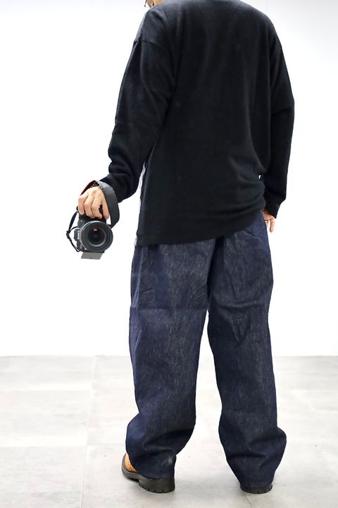 COMME des GARCONS HOMME ウールナイロン天竺パッチワークニット2025.10.3.
