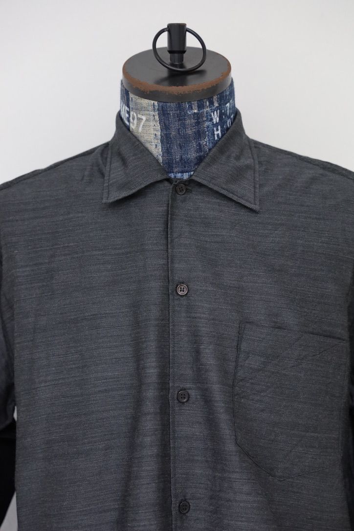 マーカ 26AW オープンカラーシャツ OPEN COLLAR L/S SHIRT(M26C04SH01C)GRAY☆新作発売！