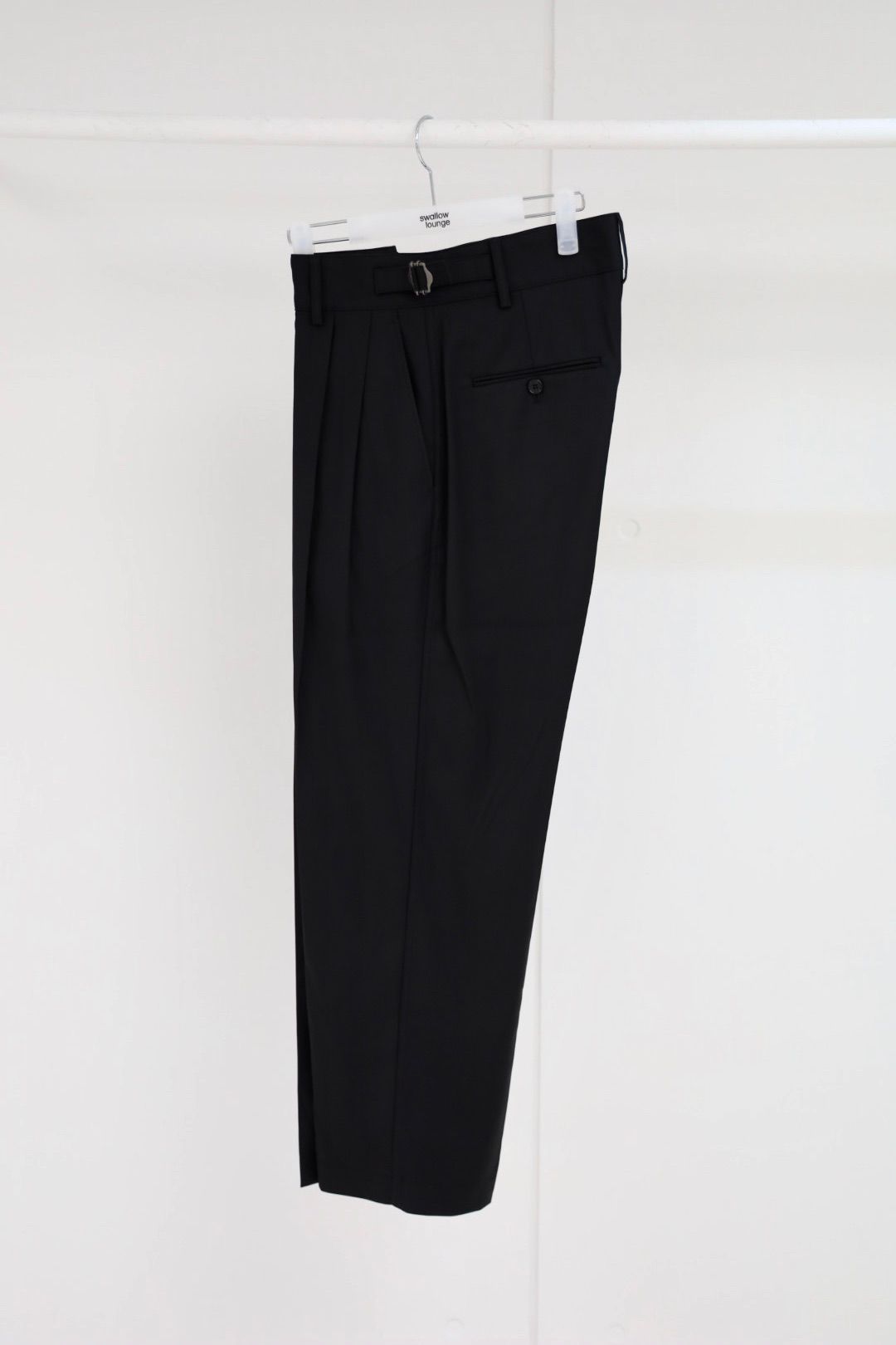 ANOTHER OFFICEアナザーオフィス Santiago Mild Slacks(AOEFPT008)Black☆10月10日(金)新作発売！