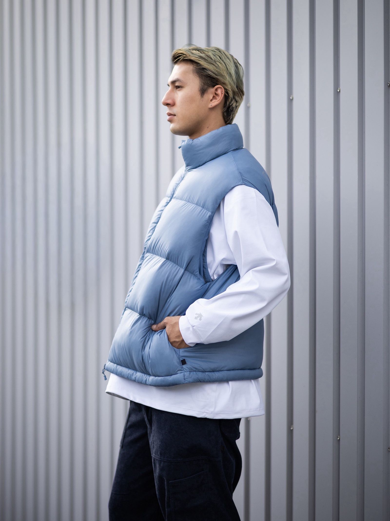 DAIWA PIER39 TECH ULTRA LIGHT DOWN VEST(LT.BLUE)10月24日(土)新作発売！