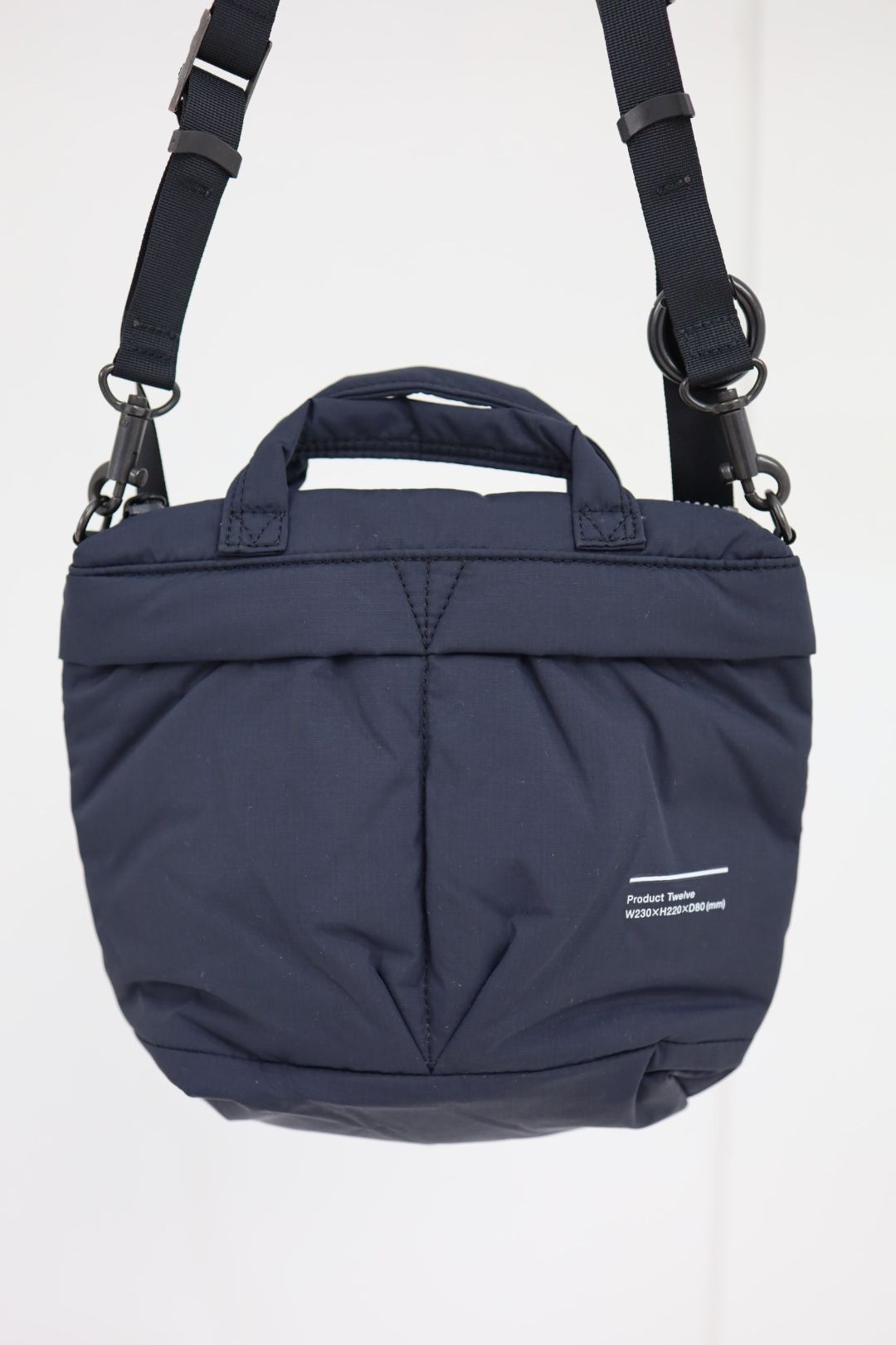 プロダクトトゥエルブ SS26 City Helmet Bag Small(265S-PAC04)BLACK