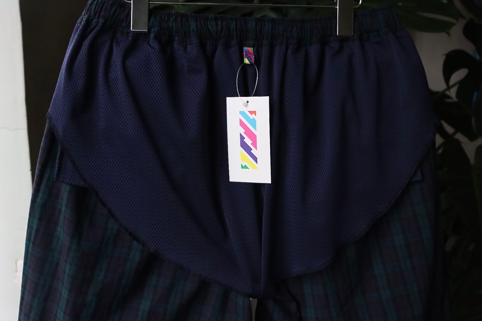 イズネス22SS AMPHIBIOUS SHORTS(31SSSH02)BLACK WATCH
