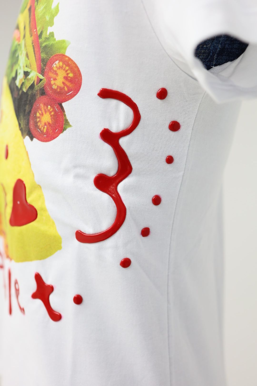 doublet ダブレット26SS KETCHUP MESSAGE OMURICE T-SHIRT (26SS30CS426) WHITE ★1月17日(土)11:00発売！