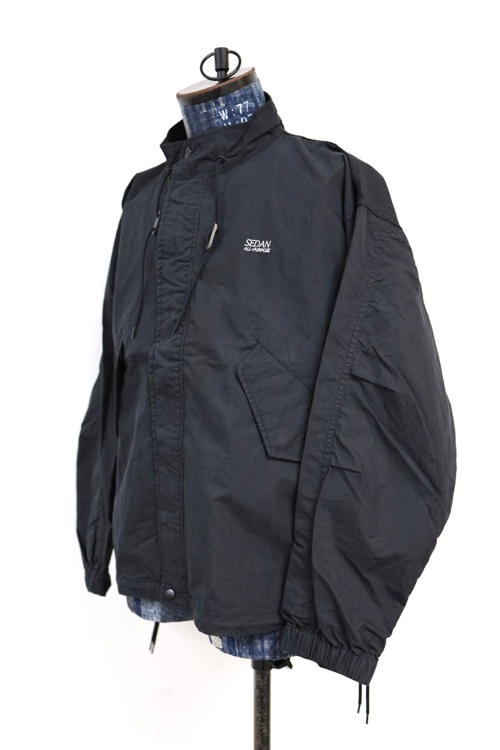 セダンオールパーパス 26SS Stand Collar Jacket(SD26S-JK05)Black☆2月21日(土)発売！